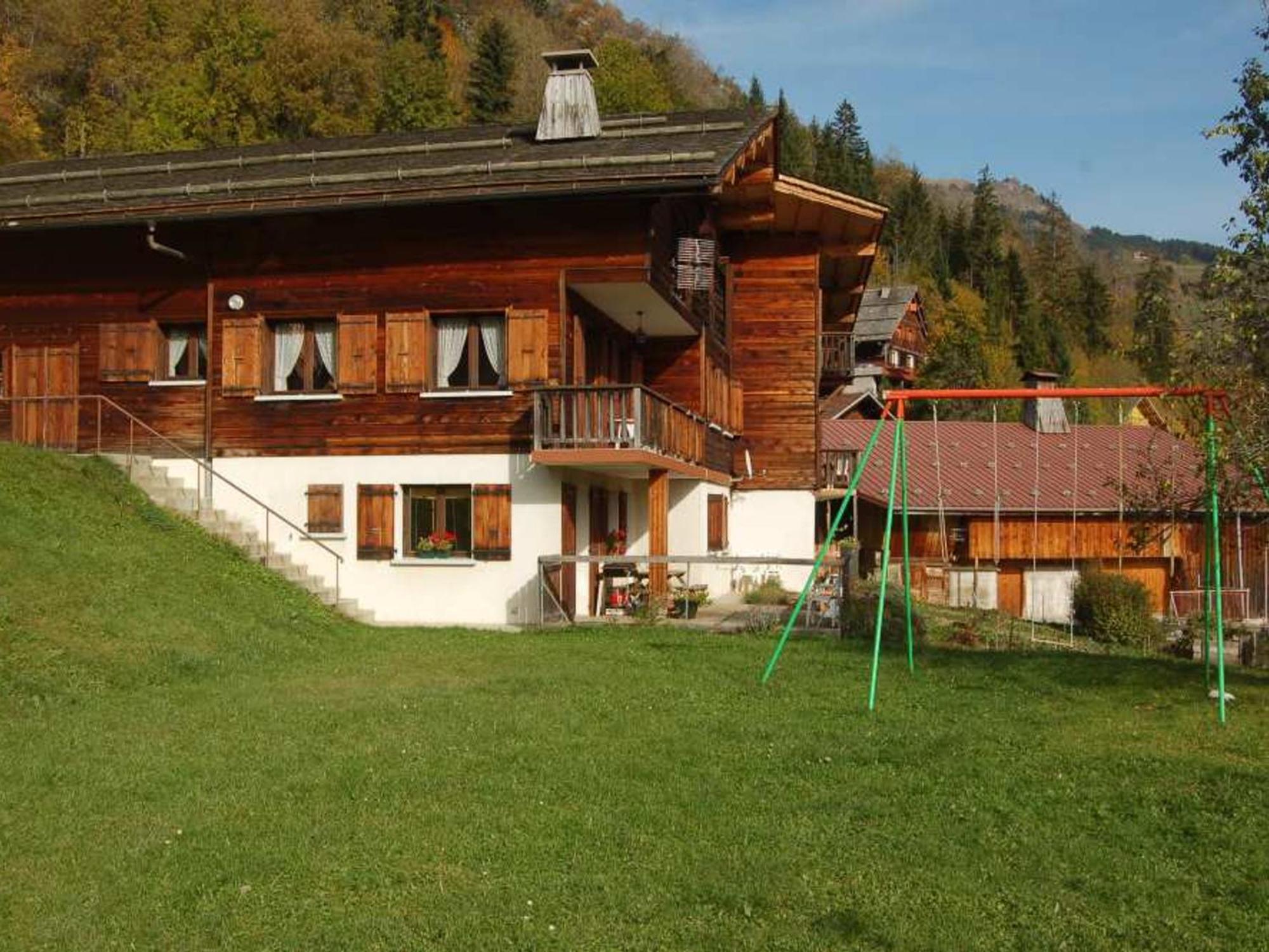 Appartement 6 Personnes, Animaux Acceptes, Parking - Le Grand-Bornand - Fr-1-467-39 Buitenkant foto